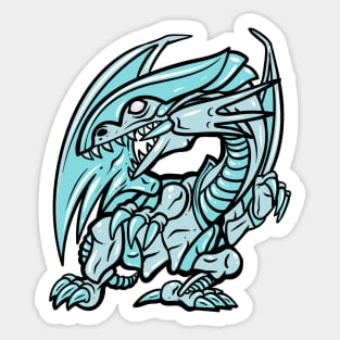 Blue Eyes Dragon Sticker